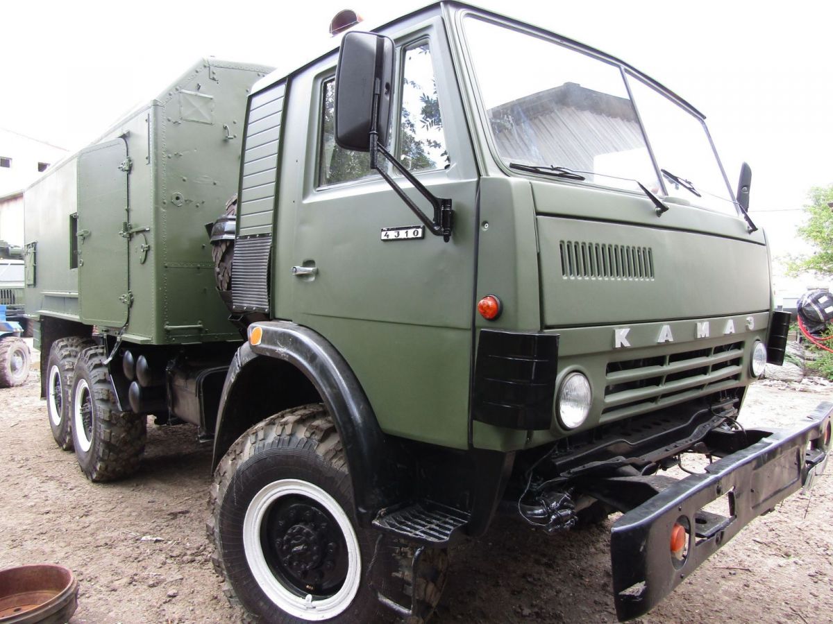 Руководство по ремонту и эксплуатации Камаз 4310 (6×6) фургон