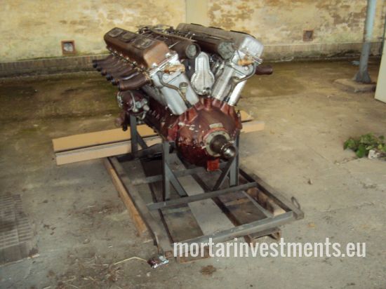 Mortar - T 34 engine