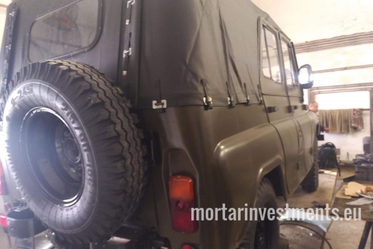 Mortar De Uaz Uaz 469 Komplett Renoviert Ist Auf Lager